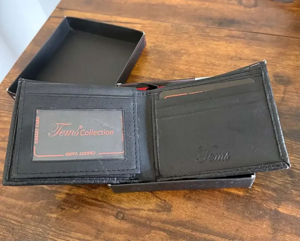 Tems Collection Western Style Cowboy Men Wallet Bifold with Concho
